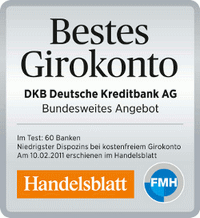 DKB Cash Auszeichnung Handelsblatt